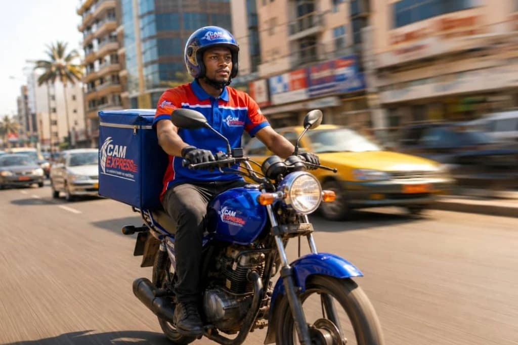 CAM Express Delivery - Coursier express à moto à Yaoundé