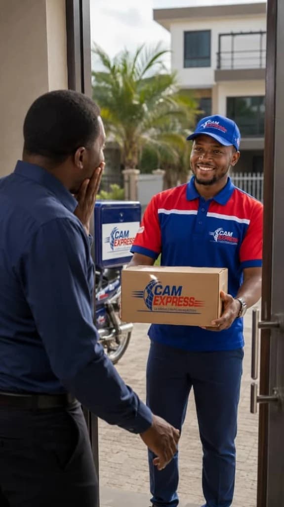 CAM Express Delivery - Remise de colis en main propre à Yaoundé